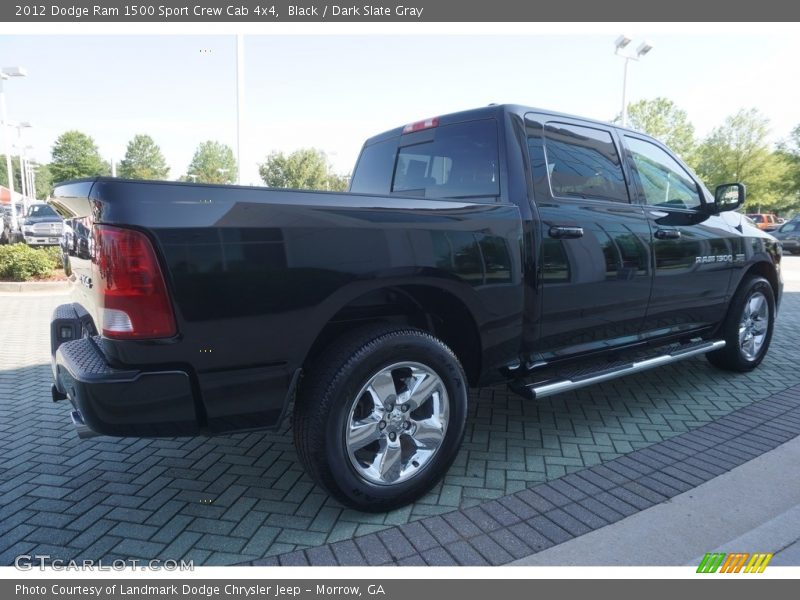 Black / Dark Slate Gray 2012 Dodge Ram 1500 Sport Crew Cab 4x4