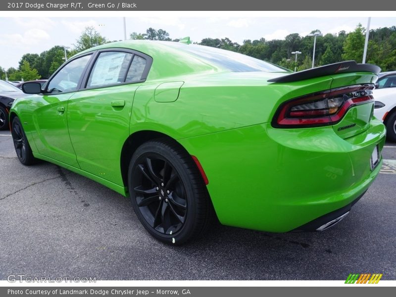 Green Go / Black 2017 Dodge Charger R/T