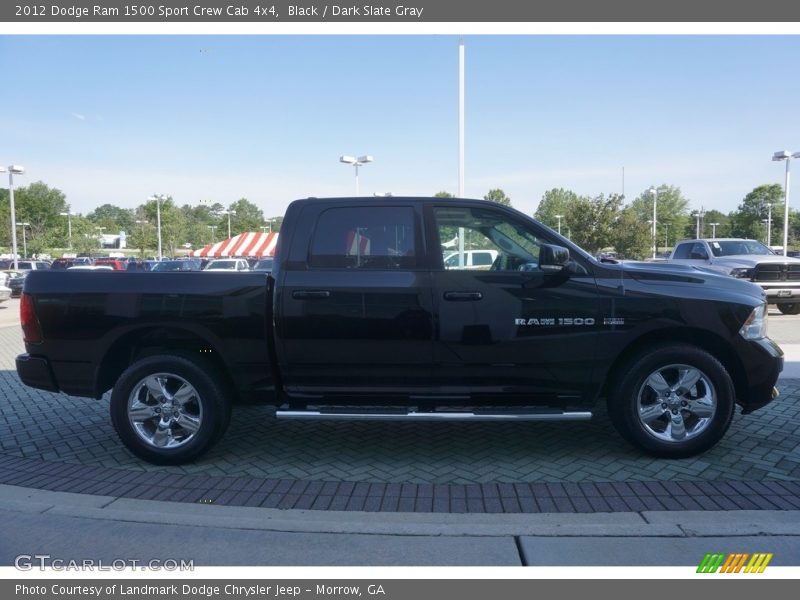 Black / Dark Slate Gray 2012 Dodge Ram 1500 Sport Crew Cab 4x4