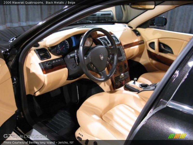 Black Metallic / Beige 2006 Maserati Quattroporte