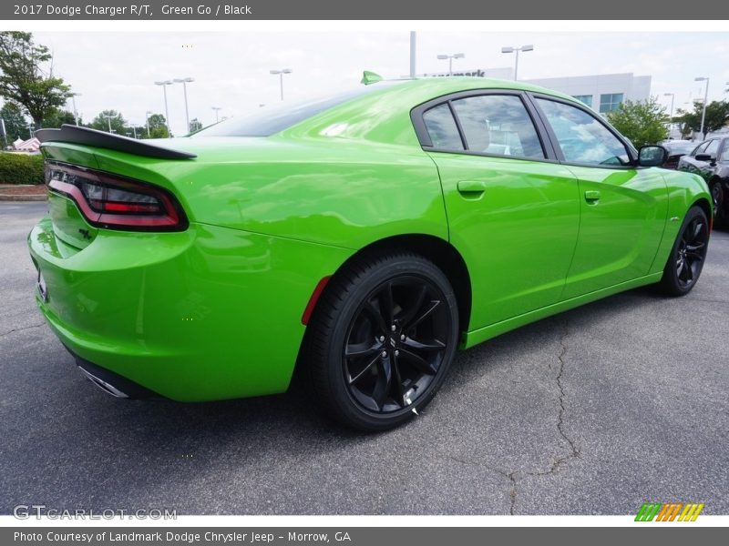 Green Go / Black 2017 Dodge Charger R/T