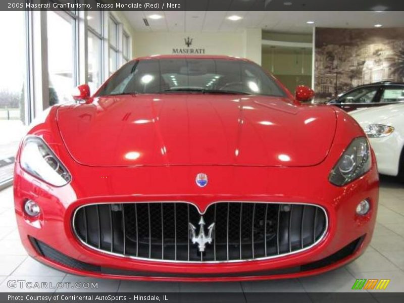 Rosso Mondiale (Red) / Nero 2009 Maserati GranTurismo