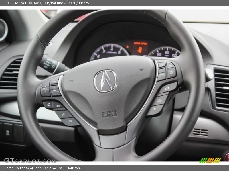 Crystal Black Pearl / Ebony 2017 Acura RDX AWD