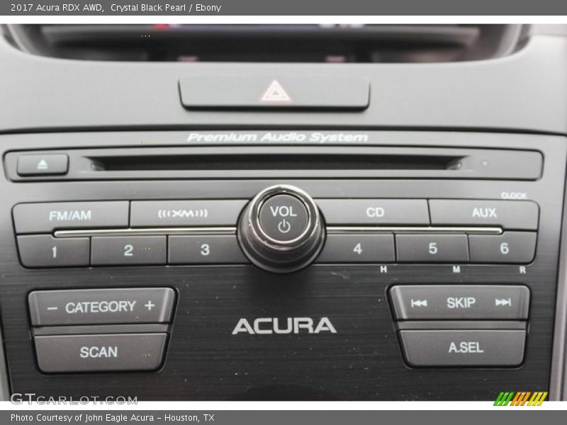 Crystal Black Pearl / Ebony 2017 Acura RDX AWD