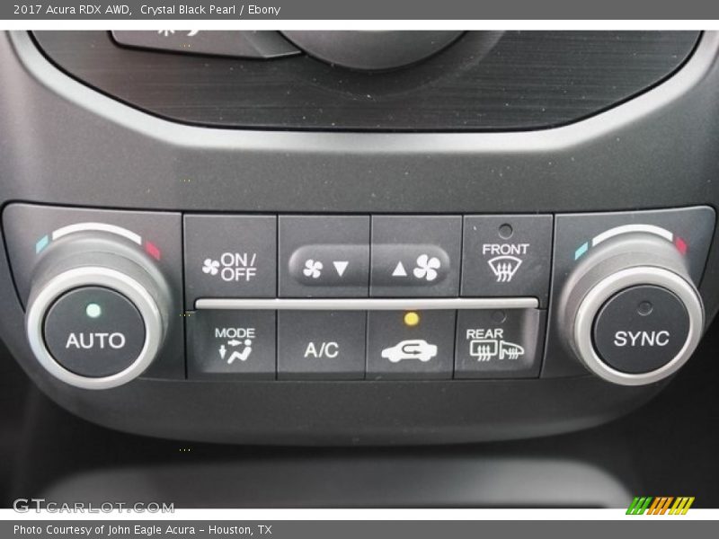 Crystal Black Pearl / Ebony 2017 Acura RDX AWD