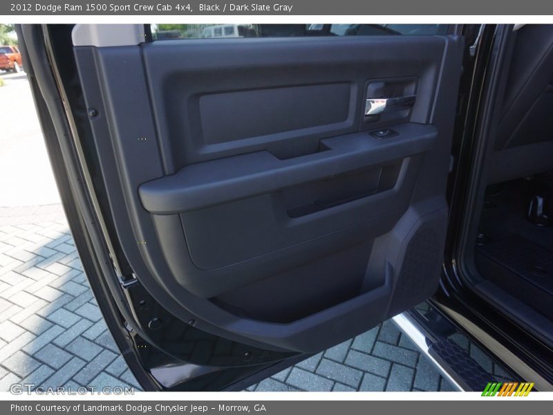 Black / Dark Slate Gray 2012 Dodge Ram 1500 Sport Crew Cab 4x4