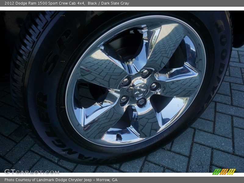 Black / Dark Slate Gray 2012 Dodge Ram 1500 Sport Crew Cab 4x4