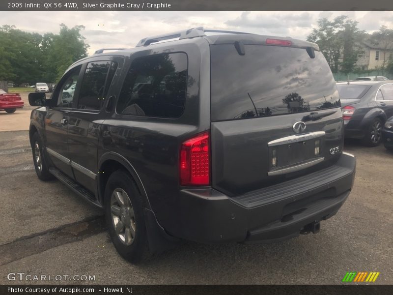 Silver Graphite Gray / Graphite 2005 Infiniti QX 56 4WD