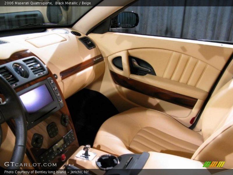 Black Metallic / Beige 2006 Maserati Quattroporte