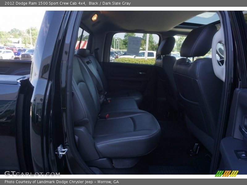 Black / Dark Slate Gray 2012 Dodge Ram 1500 Sport Crew Cab 4x4