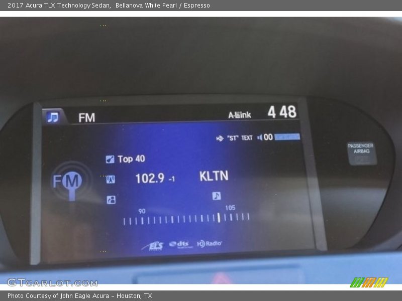Bellanova White Pearl / Espresso 2017 Acura TLX Technology Sedan