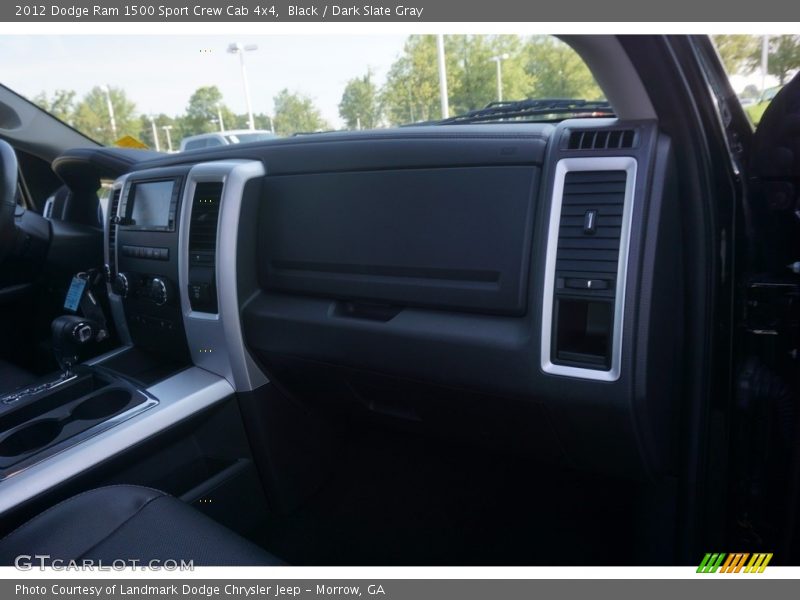 Black / Dark Slate Gray 2012 Dodge Ram 1500 Sport Crew Cab 4x4