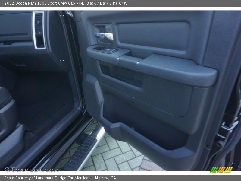Black / Dark Slate Gray 2012 Dodge Ram 1500 Sport Crew Cab 4x4