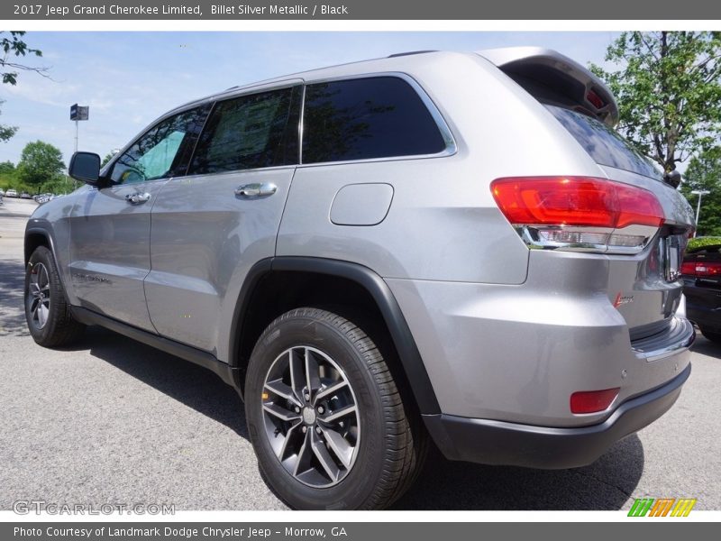 Billet Silver Metallic / Black 2017 Jeep Grand Cherokee Limited