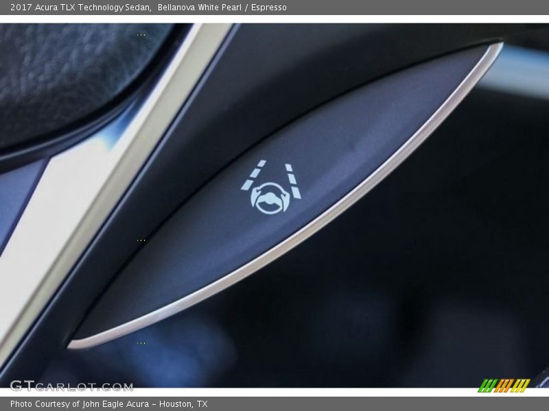 Bellanova White Pearl / Espresso 2017 Acura TLX Technology Sedan