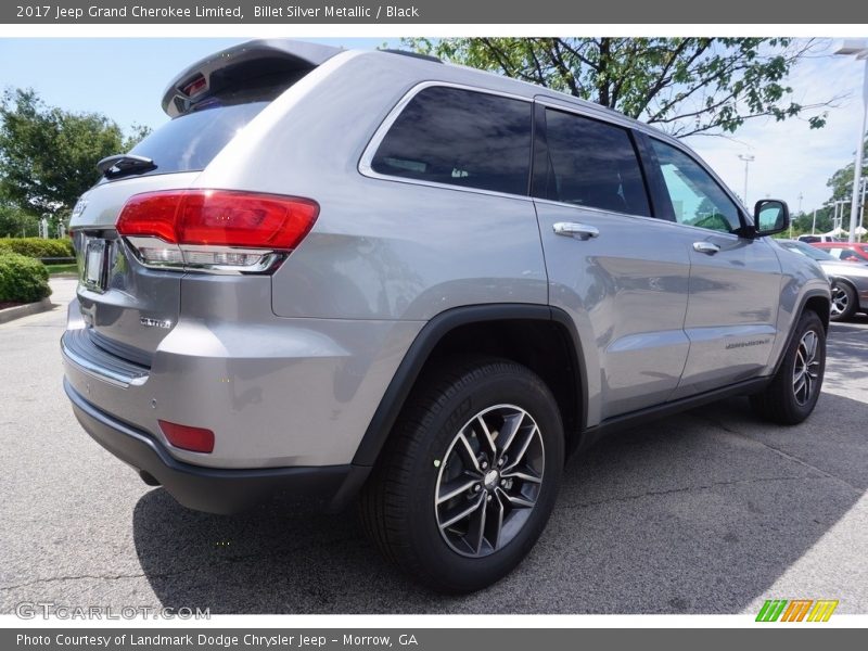 Billet Silver Metallic / Black 2017 Jeep Grand Cherokee Limited
