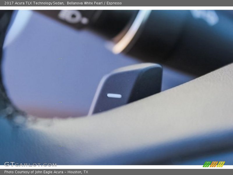 Bellanova White Pearl / Espresso 2017 Acura TLX Technology Sedan