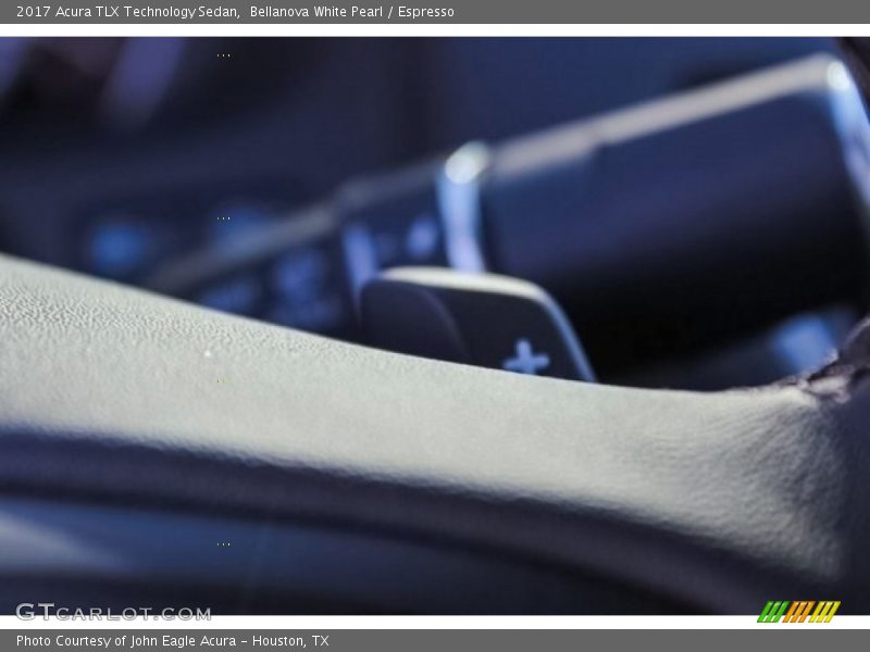 Bellanova White Pearl / Espresso 2017 Acura TLX Technology Sedan
