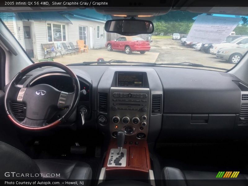 Silver Graphite Gray / Graphite 2005 Infiniti QX 56 4WD