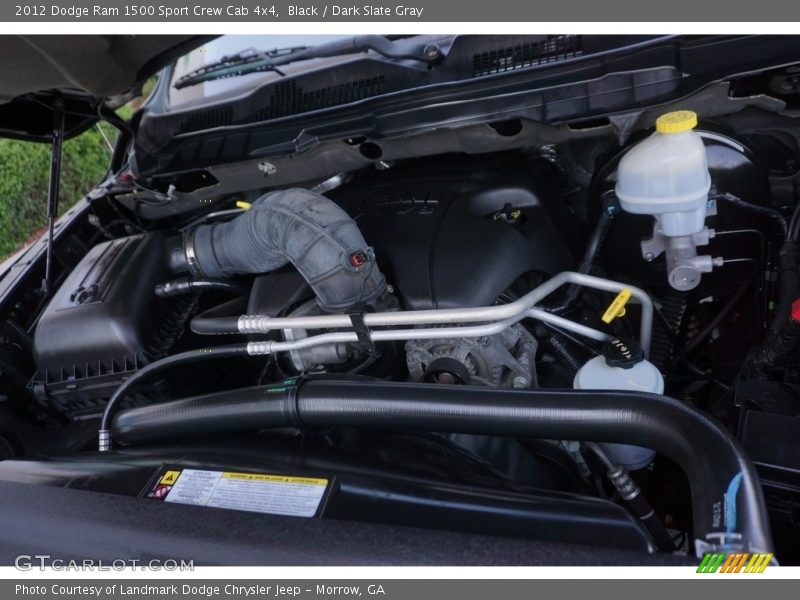 Black / Dark Slate Gray 2012 Dodge Ram 1500 Sport Crew Cab 4x4