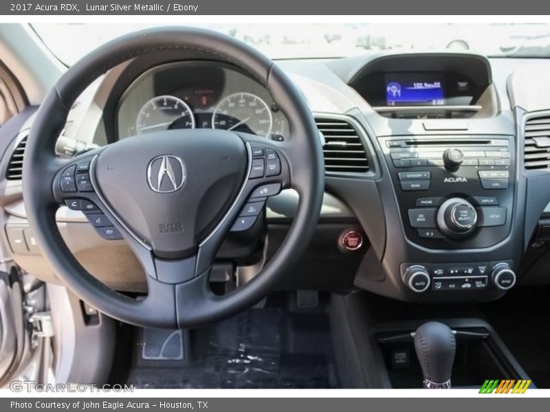 Lunar Silver Metallic / Ebony 2017 Acura RDX