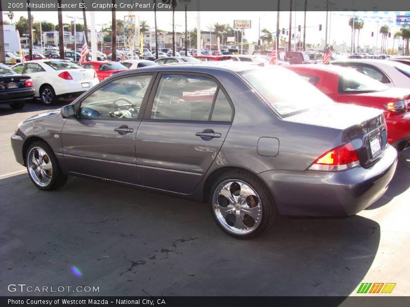 Graphite Grey Pearl / Gray 2005 Mitsubishi Lancer ES