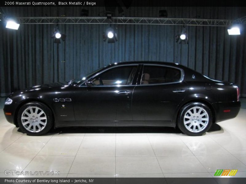 Black Metallic / Beige 2006 Maserati Quattroporte