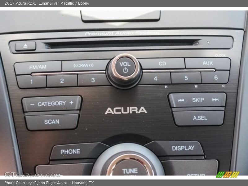 Lunar Silver Metallic / Ebony 2017 Acura RDX