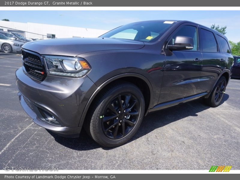 Granite Metallic / Black 2017 Dodge Durango GT