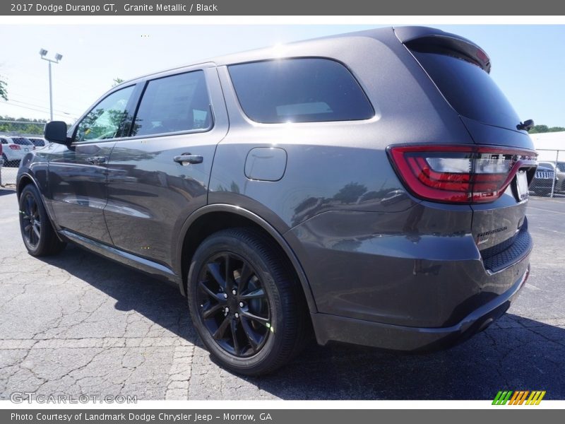 Granite Metallic / Black 2017 Dodge Durango GT