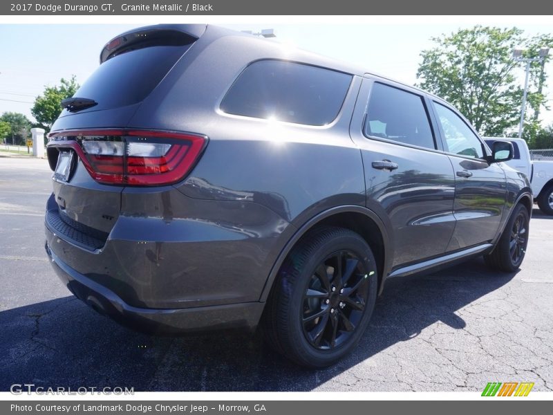 Granite Metallic / Black 2017 Dodge Durango GT