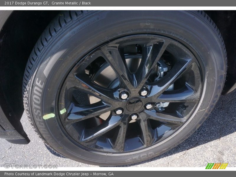 Granite Metallic / Black 2017 Dodge Durango GT