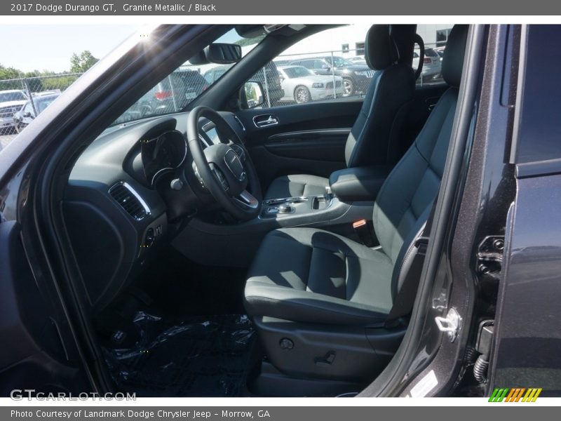 Granite Metallic / Black 2017 Dodge Durango GT
