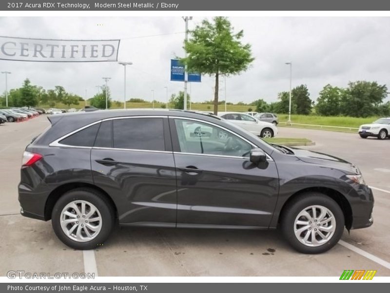 Modern Steel Metallic / Ebony 2017 Acura RDX Technology