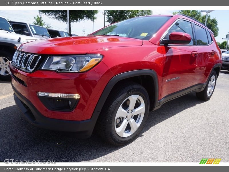 Redline 2 Coat Pearl / Black 2017 Jeep Compass Latitude
