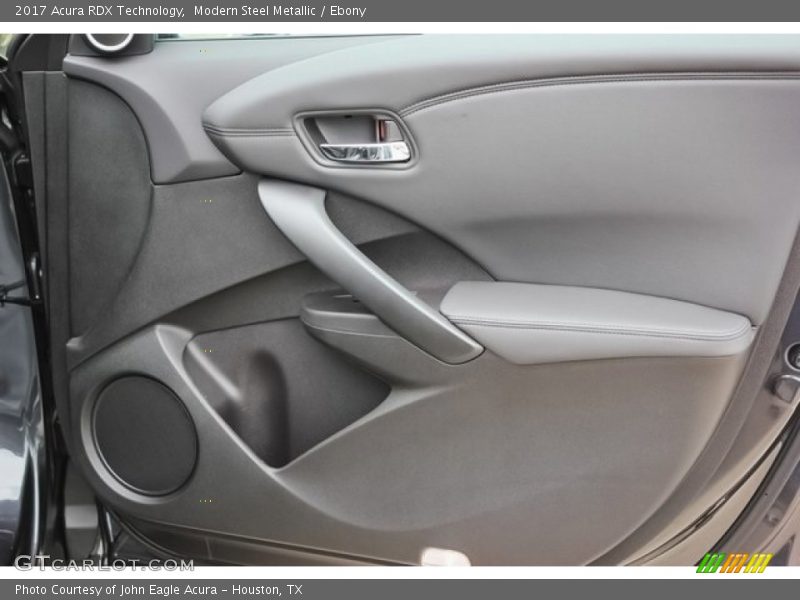 Modern Steel Metallic / Ebony 2017 Acura RDX Technology