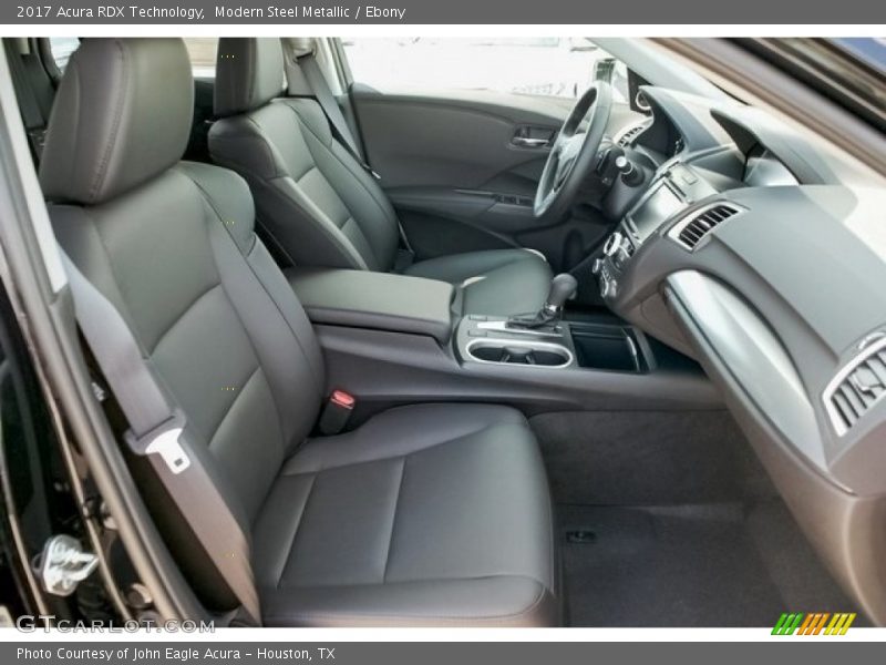 Modern Steel Metallic / Ebony 2017 Acura RDX Technology