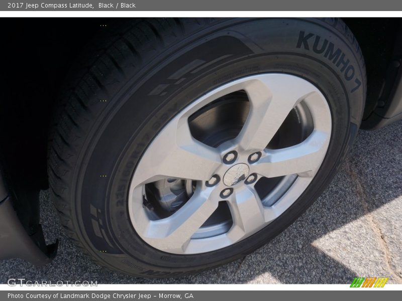 Black / Black 2017 Jeep Compass Latitude