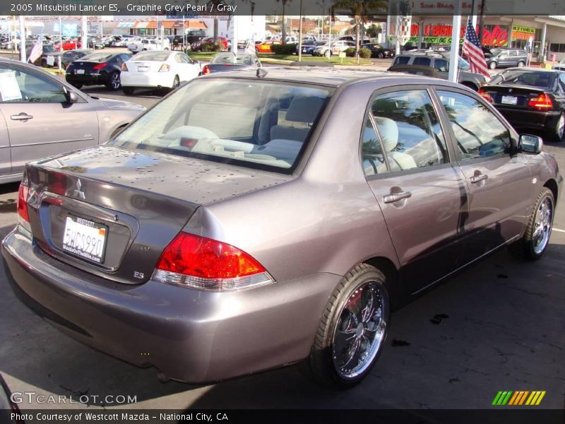 Graphite Grey Pearl / Gray 2005 Mitsubishi Lancer ES
