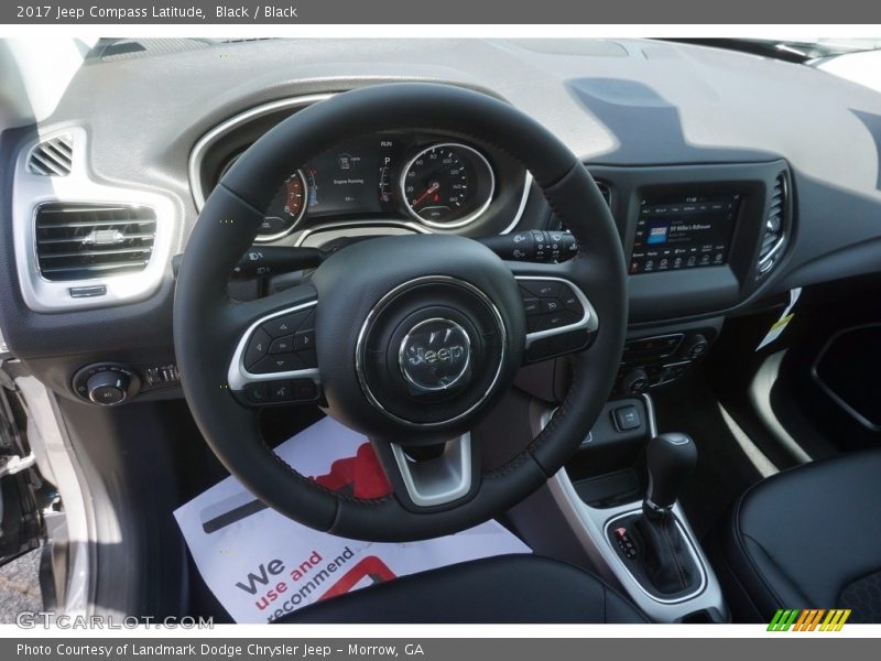 Black / Black 2017 Jeep Compass Latitude