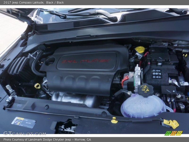 Black / Black 2017 Jeep Compass Latitude