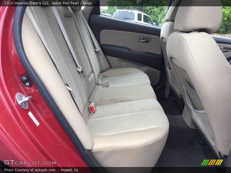 Apple Red Pearl / Beige 2010 Hyundai Elantra GLS