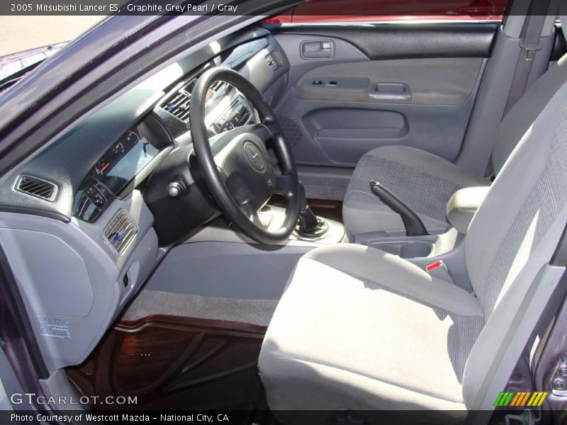 Graphite Grey Pearl / Gray 2005 Mitsubishi Lancer ES