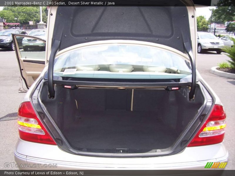 Desert Silver Metallic / Java 2001 Mercedes-Benz C 240 Sedan