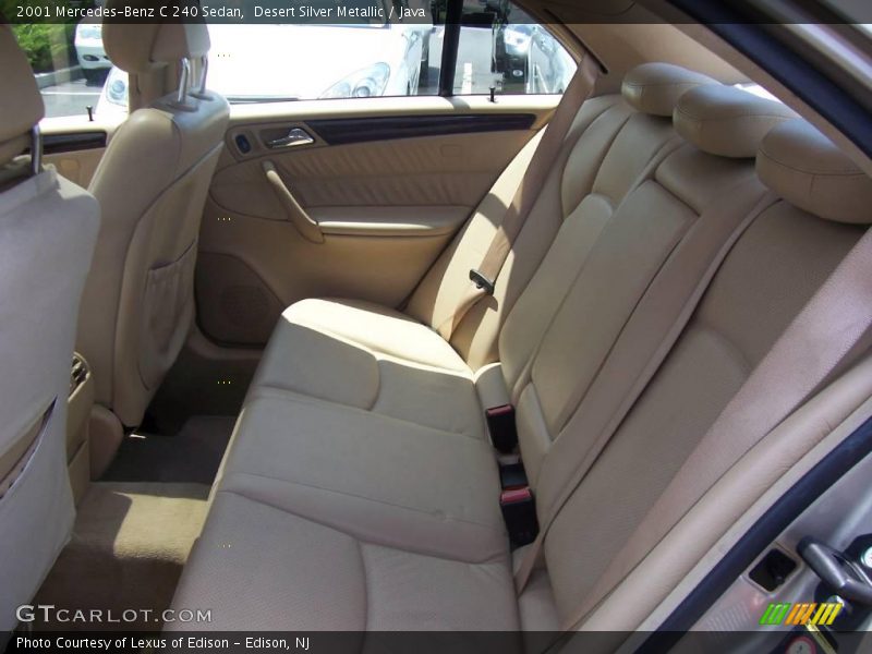Desert Silver Metallic / Java 2001 Mercedes-Benz C 240 Sedan