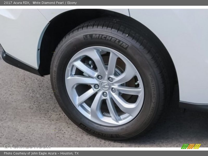 White Diamond Pearl / Ebony 2017 Acura RDX