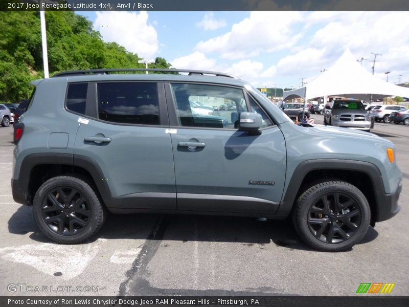 Anvil / Black 2017 Jeep Renegade Latitude 4x4