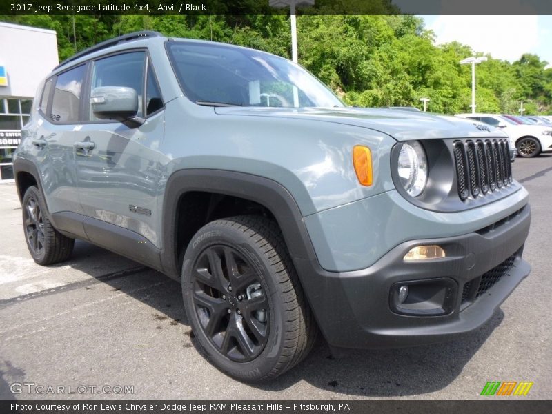 Anvil / Black 2017 Jeep Renegade Latitude 4x4