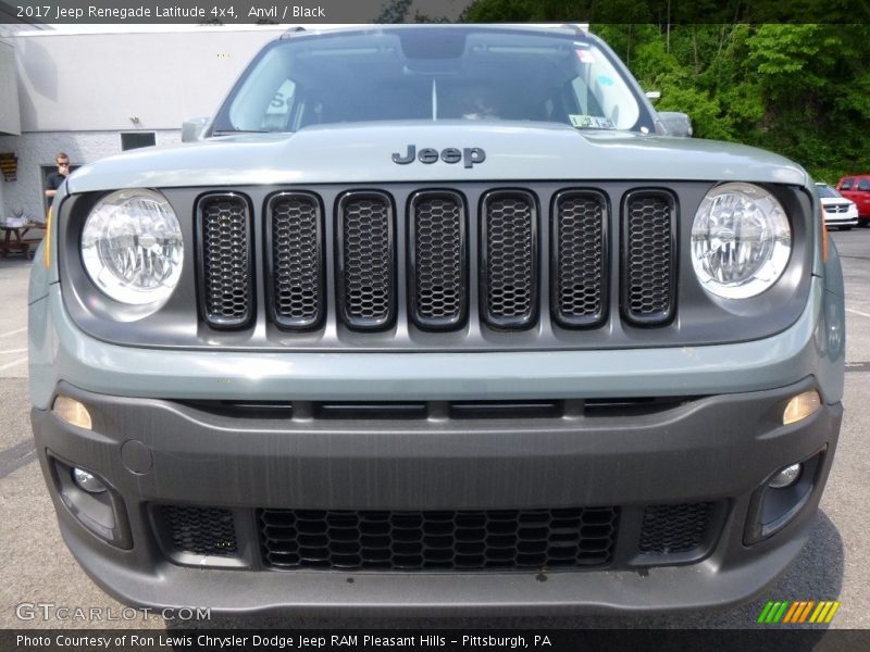 Anvil / Black 2017 Jeep Renegade Latitude 4x4