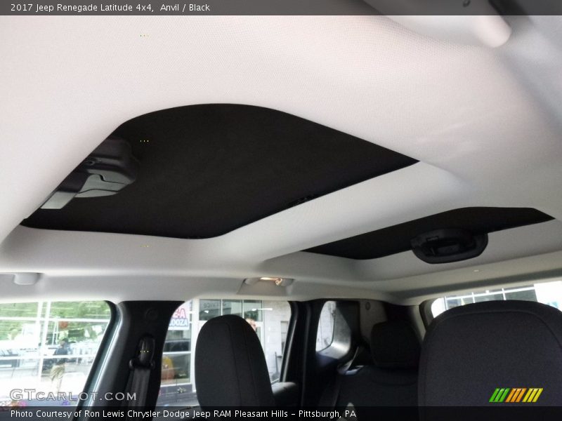 Anvil / Black 2017 Jeep Renegade Latitude 4x4